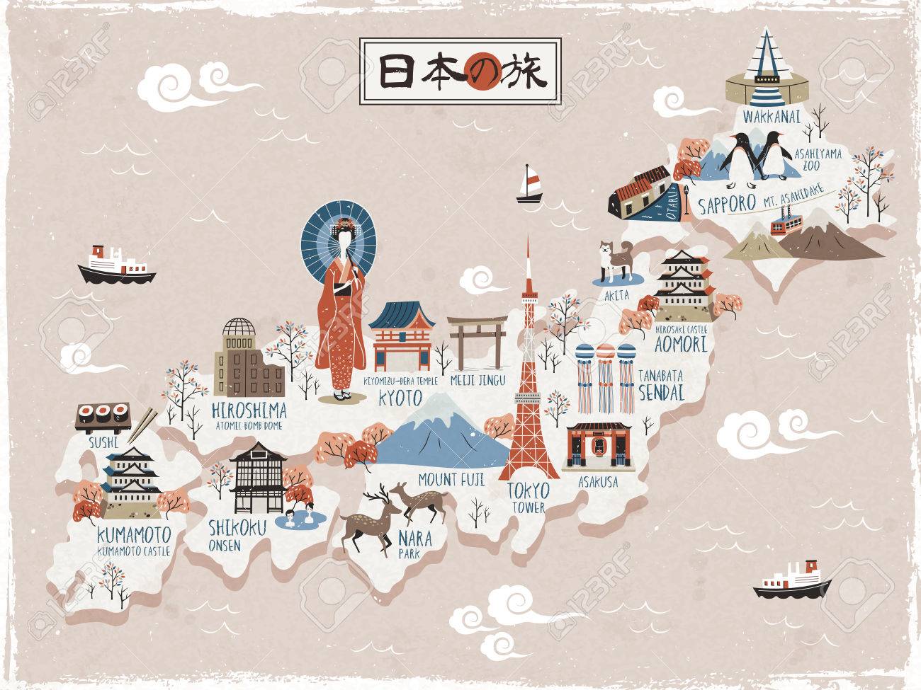 Map of Japan